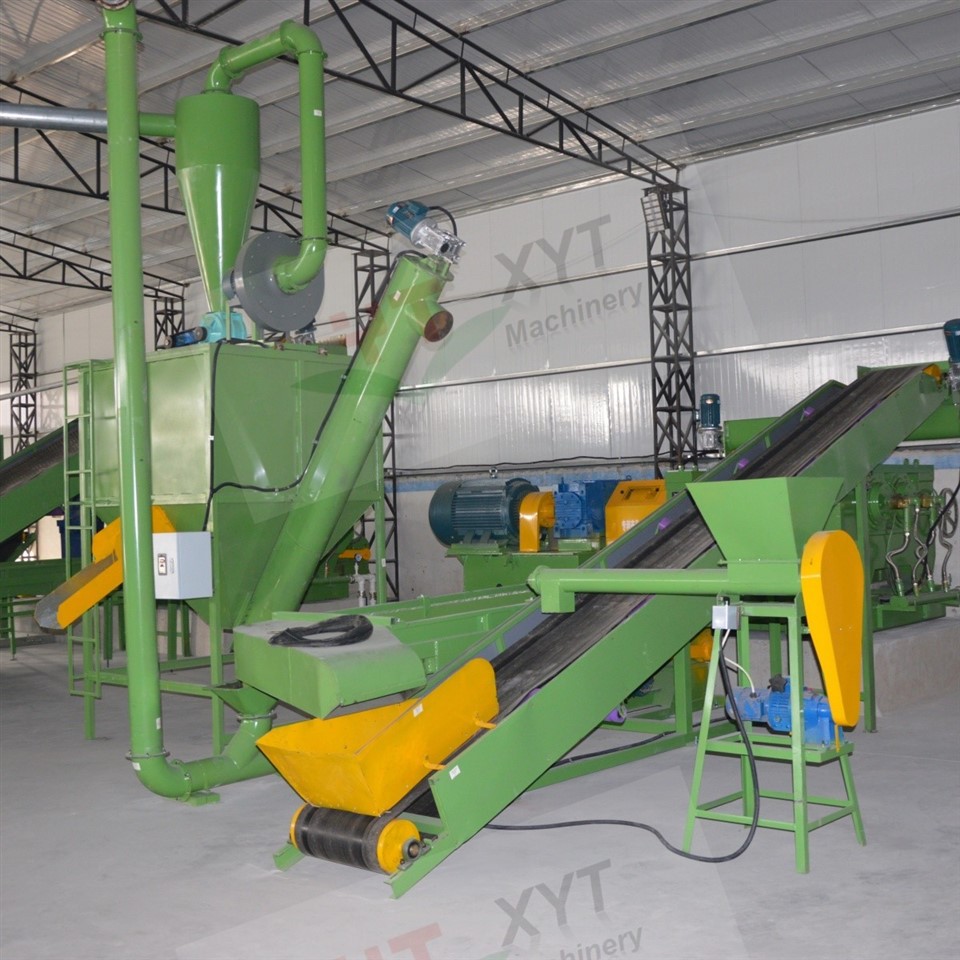 Double Roller Tire Cracker & Rubber Crusher Mill With Motor High Productivity 1 Year Warranty China Origin factory